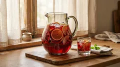 Domowa sangria w dzbanku: owocowo-cytrusowa, idealna na letnie spotkania
