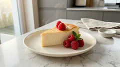 Proteinowy serniczek ze skyru i malin – 6 składników, a wychodzi kremowy