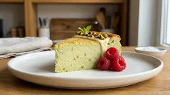 Skyrnik pistacjowy bez mąki pszennej – pieczony deser, który zawsze wychodzi