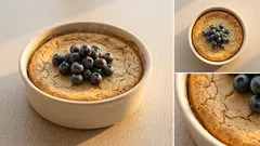 Wysokobiałkowe ciastko z masłem orzechowym – tylko 6 składników i zawsze wychodzi wilgotne