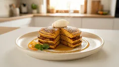 Placki dyniowe na słodko – puszyste i rumiane, z gęstego purée