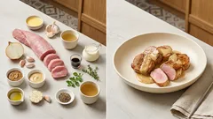 Polędwiczki w sosie musztardowym z patelni – kremowe i gotowe w kilkanaście minut